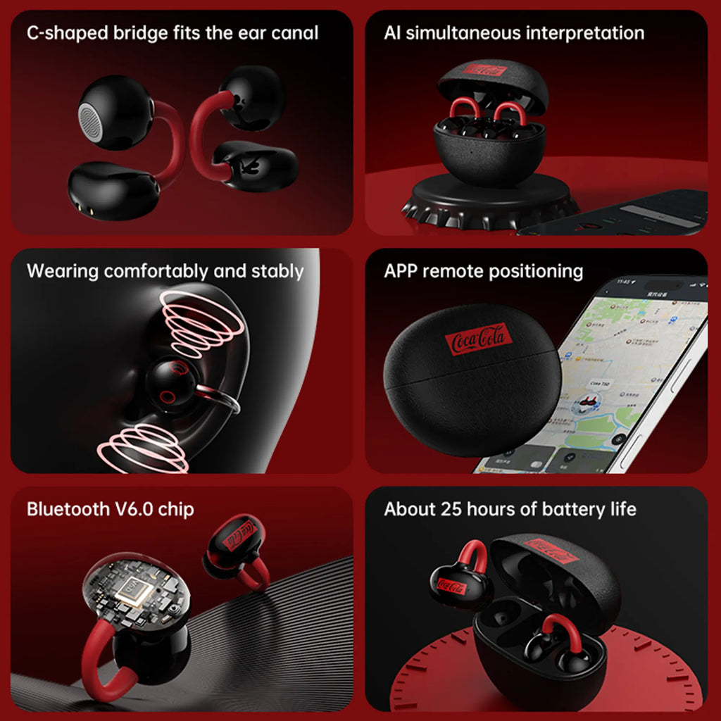 Coca Cola Flow EarClips