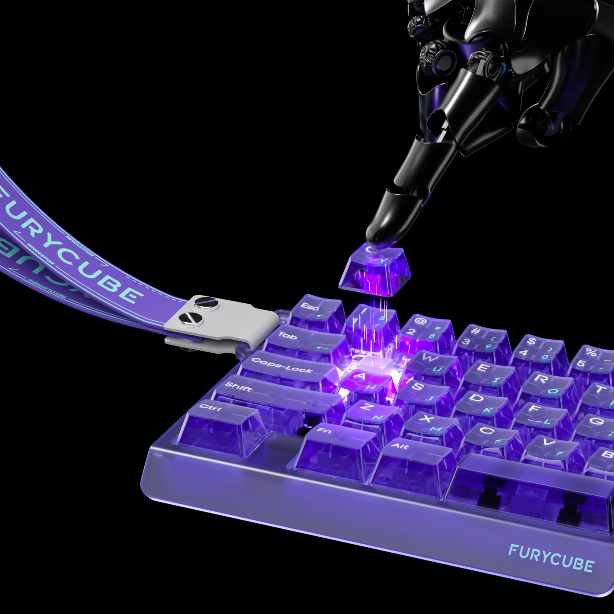 Furycube Orchid Mini Keyboard