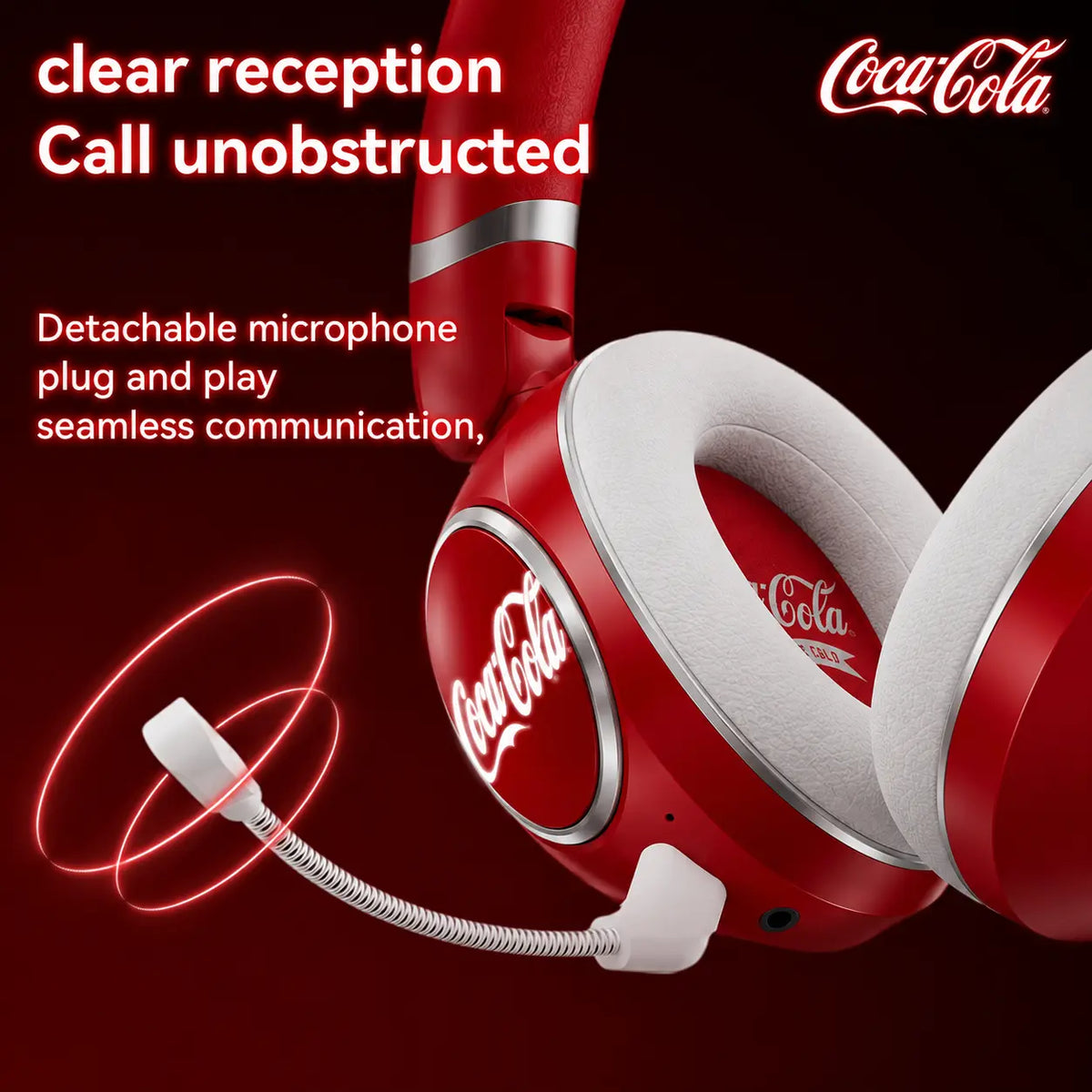 Coca Cola Redtune Headphones
