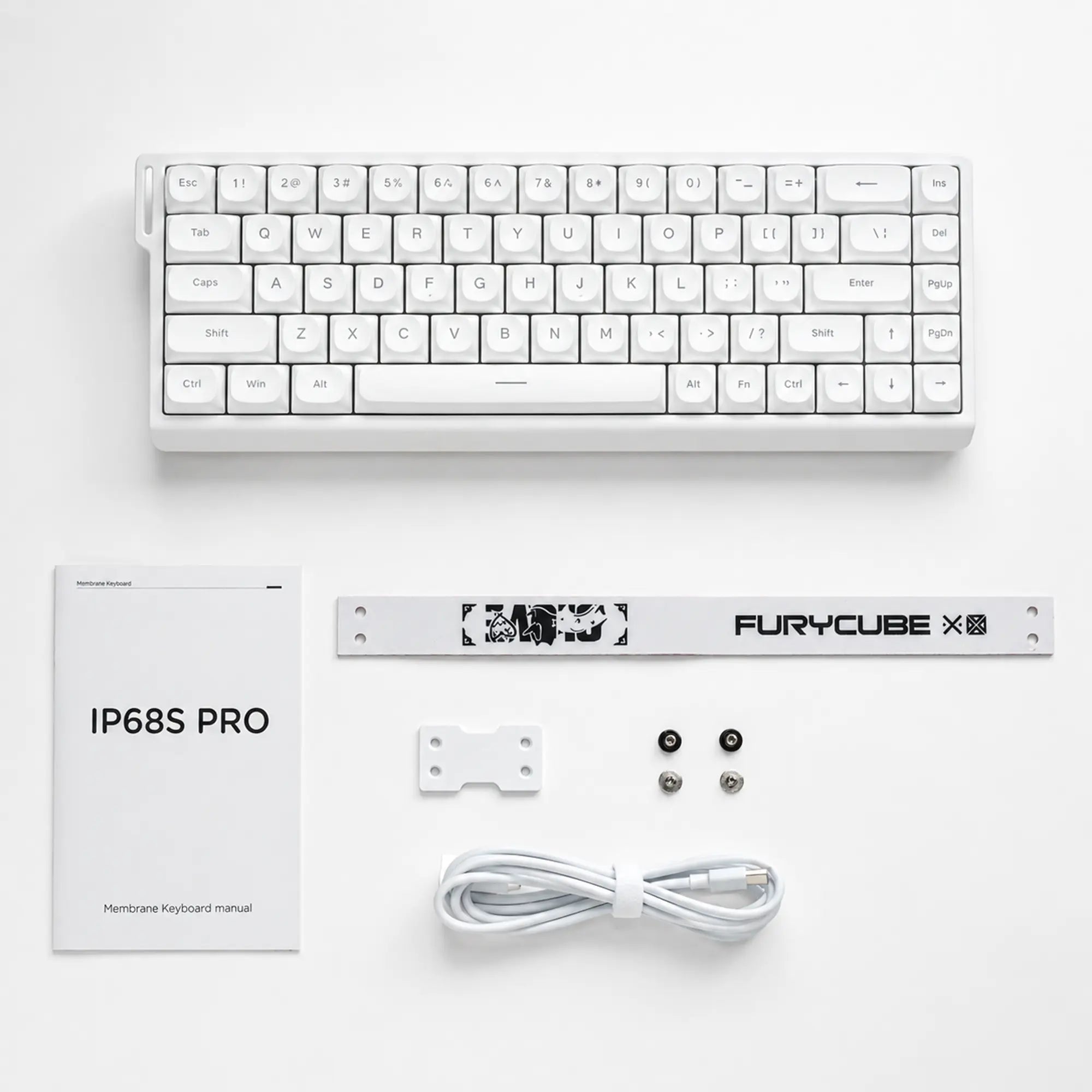 Furycube Ivory Classic Keyboard