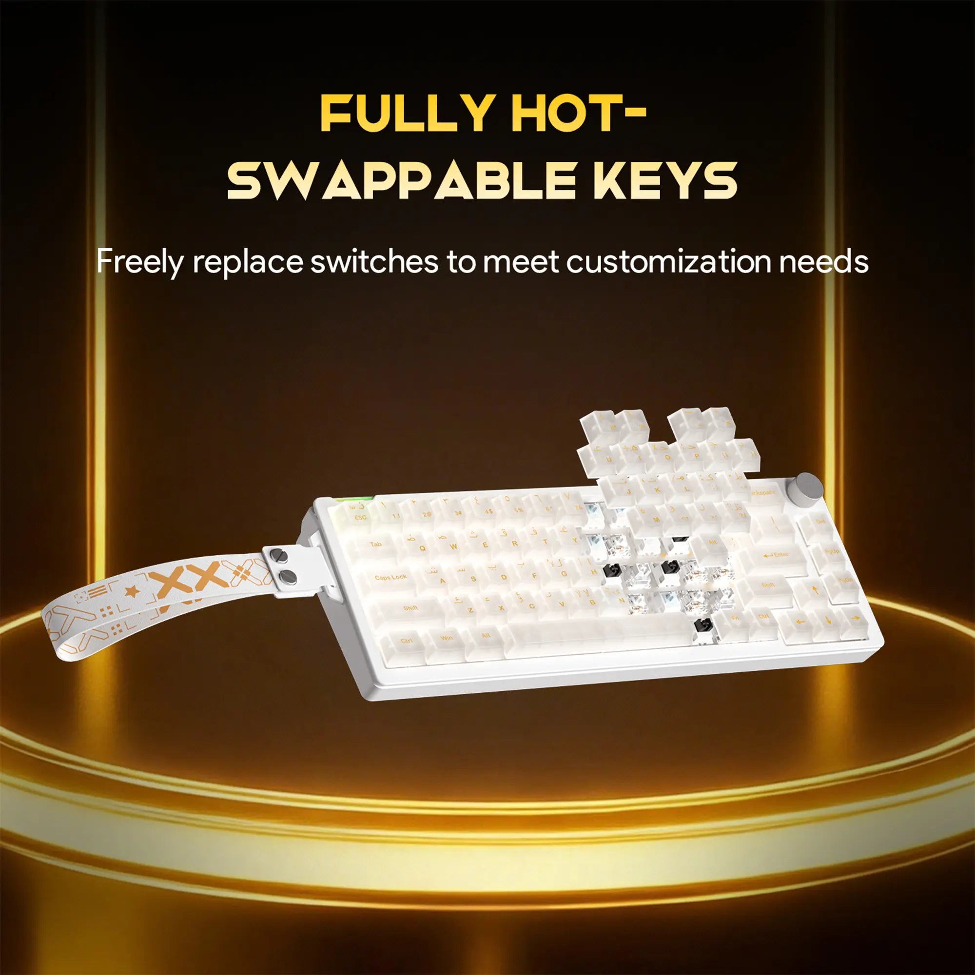 Furycube Pearl Compact Gaming Keyboard