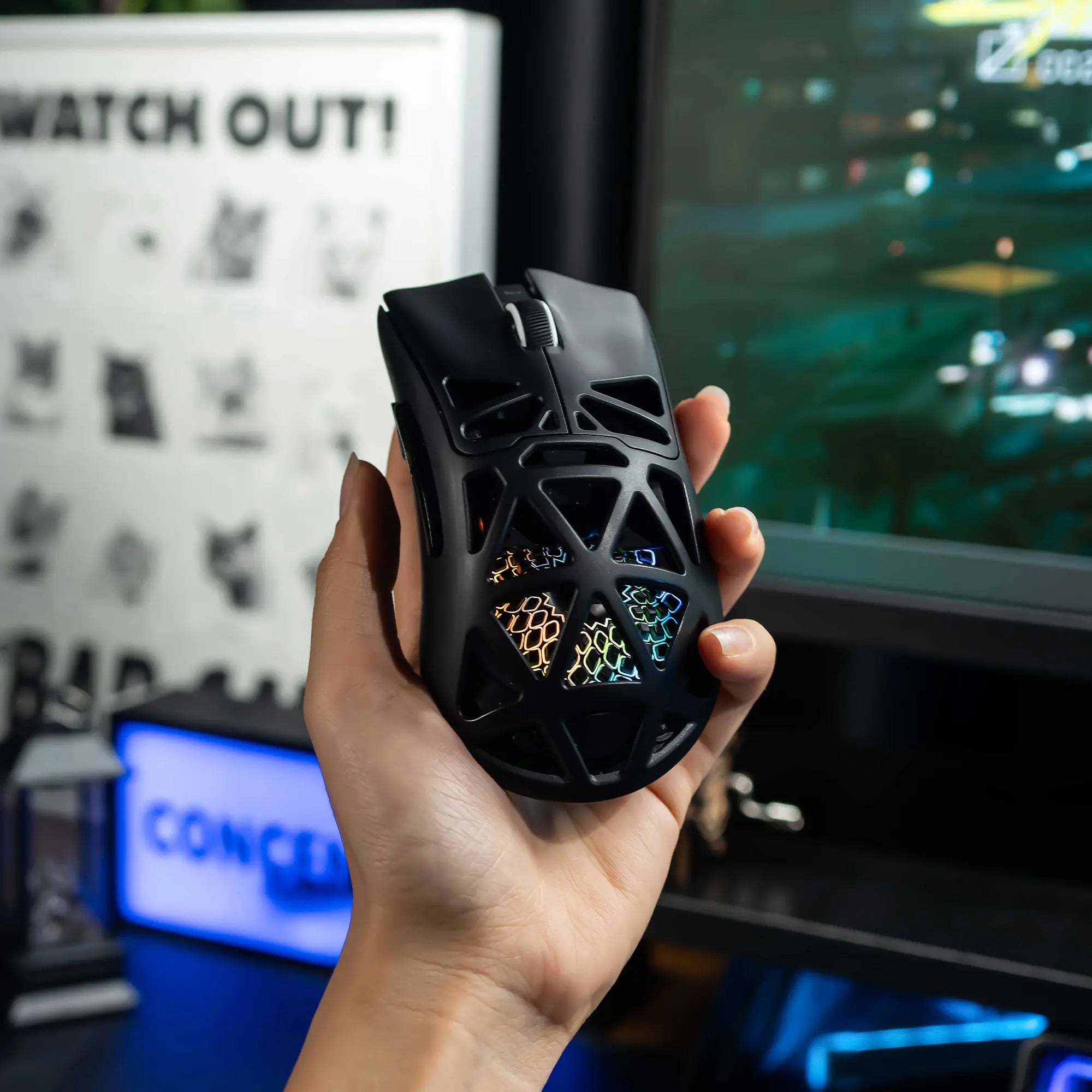 Furycube Obsidian Gaming Mouse