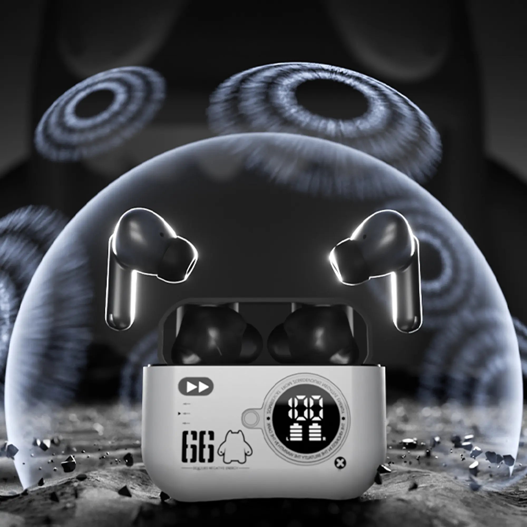 Zombiescat Blank Earbuds
