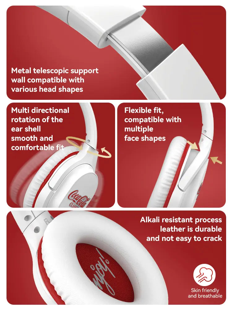 Coca Cola Groovy Headphones