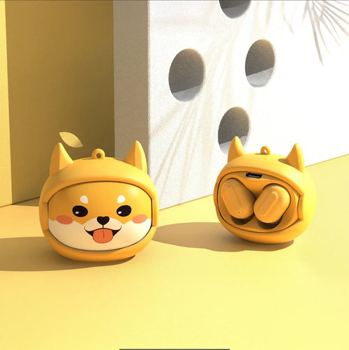 Amber Inu Earbuds